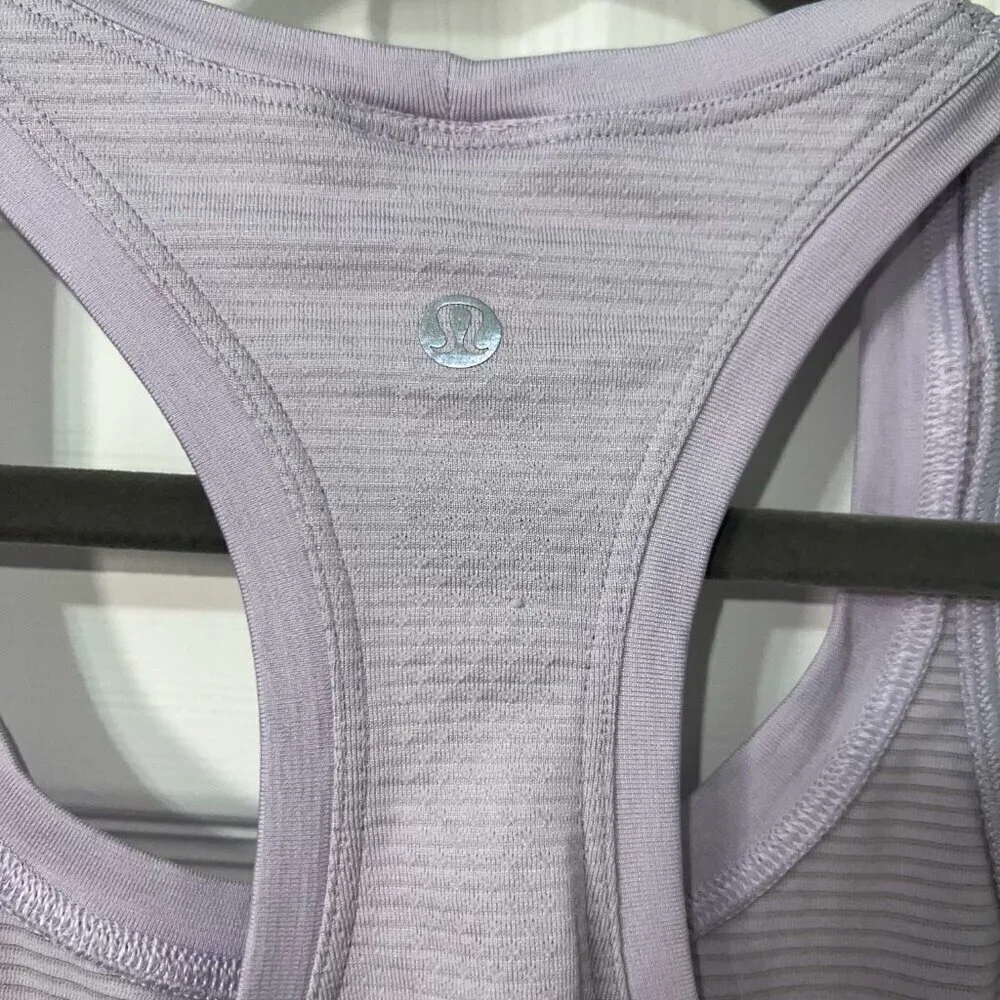 Lululemon Swiftly Tech Racerback 2.0 Light Purple Size 4